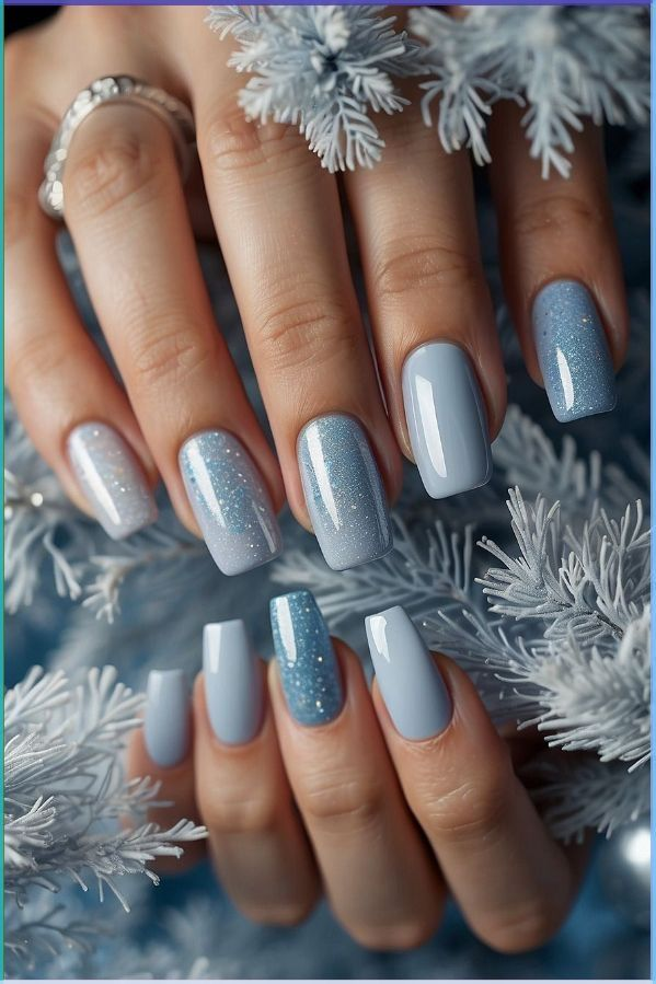 Icy Blue and Silver for Winter